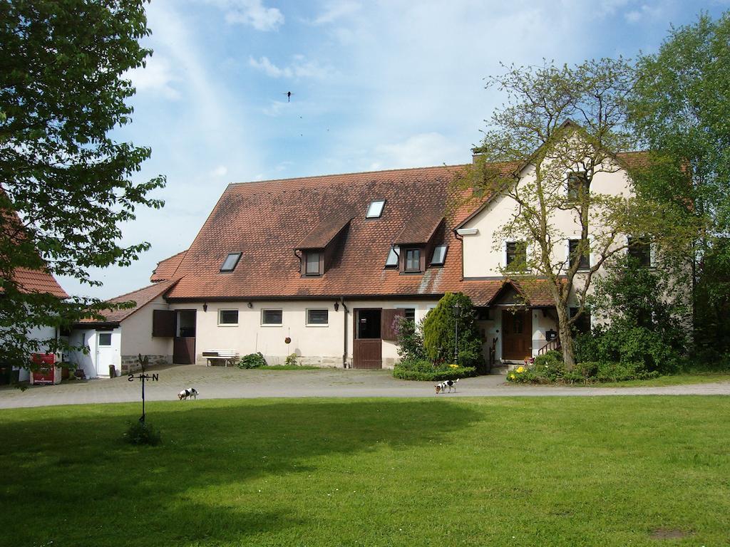 Ferienwohnung Neureuth Schillingsfuerst Bagian luar foto