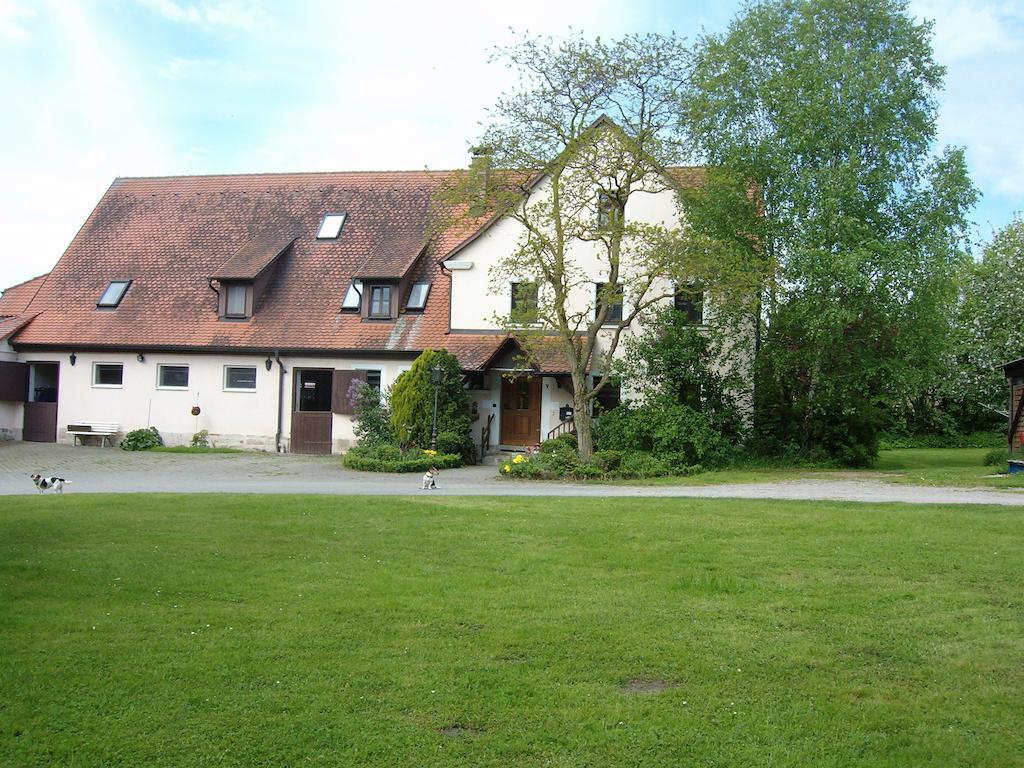 Ferienwohnung Neureuth Schillingsfuerst Bagian luar foto